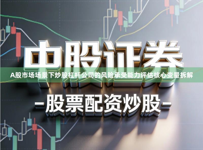 A股市场场景下炒股杠杆公司的风险承受能力评估核心变量拆解